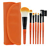 7Pcs Künstliche Fibre Oranger Lidschatten Make-up Pinsel