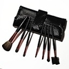 7Pcs Kunsthaar Make-up Pinsel in Raute Wunderschöne Ledertasche