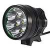 7T6 3-Mode 7xCree XM-L T6 Wiederaufladbare Fahrradbeleuchtung (4x18650,  6300LM,  Grau)