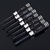 7tlg Hex RC Hubschrauber Flugzeug Auto Schraubendreher Tool Kit Farbe Schwarz