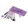 7tlg Kosmetik Pinsel Anzug-Purple