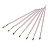 7tlg Nylonhaar Lipbrush (hellrosa)
