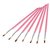 7tlg Nylonhaar Lipbrush (Pale Pink)