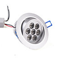 7w 600-630lm 3000K warmes weißes Licht LED-Deckenleuchte Glühbirne (85-265V)