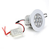 7w 630lm 5500-6500k natürliches weißes Licht führte Decke Lampe (85-265)