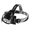 7XU2 Wiederaufladbare 3-Mode 7xCree XM-L2 U2 wasserdichte Scheinwerfer (6000LM,  Schwarz)