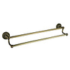 Antique Brass Finish Messing Material Tuchstäbe (Double Bar)