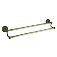 Antique Brass Finish Messing Material Tuchstäbe (Double Bar)
