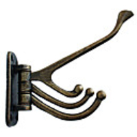 Antique Country Style 3 in 1 Kleiderhaken