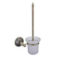 Antique Style Antique Bronze Finish Wall Mounted Messing WC-B?rstenhalter-Rack