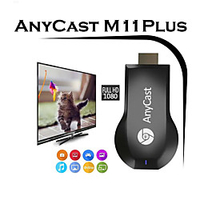 anycast m11 plus tv stick media streamer drahtloses wifi gleicher bildschirm 1080p unterstützt chromecast protokoll home cast display dongle Lightinthebox