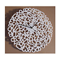 Anzahl Acryl mute Wanduhr
