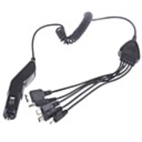 Aoleaky Universal-6-in-1-Auto-Ladeger?t mit 5-Port-USB-Ladekabel