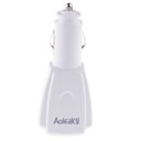 Aoleaky Universal-Dual USB Car Charger f?r iPhone / iPad / Samsung (12 ~ 24V)