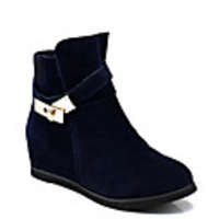 AOLUN Höhe zunehmende Schuhe (Blau)