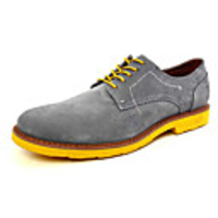 AOLUN Mode Leder Freizeitschuhe (Grau)