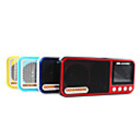 Aoni S600 Notebook Lautsprecher mit Display Screen / FM / USB / SD-Karten-Funktion