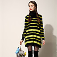 AOSIBAER Damen Strickkleid (Screen Color)