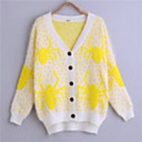 AOSIBAER Frauen Knit Coat (Screen Color)