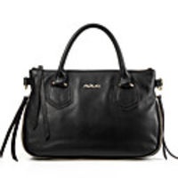 Aovo Top Layer Leder Quasten Klassische Damenhandtasche