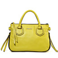 Aovo Top Layer Leder Quasten Mode Damenhandtasche