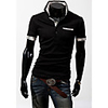 Aowofs Fashion Short-Sleeve Paul Shirt Polo Shirt Schwarz