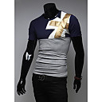 Aowofs Herren Rundhals All-Spiel Kurzarm T-Shirt 948 lichtgrau