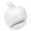 Apfel-förmigen Halter und Ständer für iPhone und iPad (weiß)
