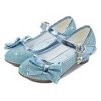 Aschenputtel Prinzessin Elsa Blumenschuhe Geleeschuhe Mädchen Film Cosplay Mary Jane Pailletten Golden Purpur Blau Schuhe Kindertag Maskerade Polyester Lightinthebox