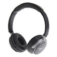 Über-Ohr-Kopfhörer mit Mikrofon,  unterstützt SD-Karte (Schwarz)