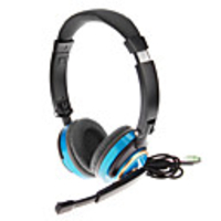 Über-Ohr-Kopfhörer mit Mikrofon (verschiedene Farben)