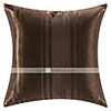 Überarbeitete 18 "Quadrat-Kaffee Polyester Dekorative Kissenbezug