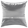 Überarbeitete 18 "Quadrat Solide Polyester Dekorative Kissenbezug