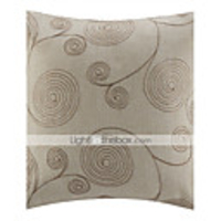 Überarbeitete 18 "Quadrat-Stickerei Paisley Polyester Dekorative Kissenbezug