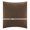 Überarbeitete 18 "Quadrat Stilvolle Brown Polyester Dekorative Kissenbezug