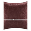 Überarbeitete 18 "Quadrat Wine Red Embossed Polyester Dekorative Kissenbezug