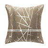 Überarbeitete Klassische Brown Geometrische Polyester Dekorative Kissenbezug
