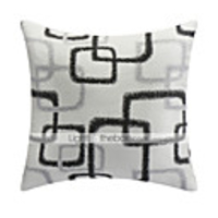 Überarbeitete klassischen geometrischen Platz Polyester Dekorative Kissenbezug