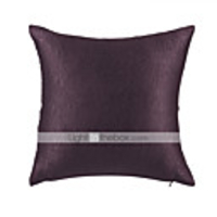 Überarbeitete Moderne Massiv Lila Polyester Dekorative Kissenbezug
