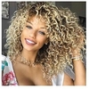 blonde Perücken für Frauen blonde verworrene lockige Perücke afroamerikanische Perücken weiche synthetische Perücke für modische Frauen ombre Perücken Lightinthebox