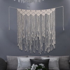 Boho handgewebte Makramee Wandteppich Boho Boho Art Decor hängende Hochzeit Hintergrund Schlafzimmer Wohnzimmer Dekoration nordische handgemachte Quaste Baumwolle Lightinthebox