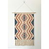Boho handgewebte Makramee Wandteppich Boho Boho Kunst Dekor Decke Vorhang hängen nach Hause Schlafzimmer Wohnzimmer Dekoration nordische handgemachte Quaste Baumwolle geometrisch 19, 7 x 34 Lightinthebox