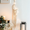 Boho Traumfänger handgemachtes Geschenk Wandbehang Dekor Kunst Ornament Handwerk gewebt Makramee nordischen Mond für Kinder Schlafzimmer Hochzeitsfest 8319cm Lightinthebox