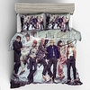 BTS-Bettbezug-Set,  Bettdecken-Sets,  Bettbezug,  Queen/King-Size/Twin/Single (1 Bettbezug,  1 oder 2 Kissenbezüge),  3D-Digitaldruck Lightinthebox