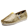 C N Frauen Komfortable Wohnungen Gold-Bootsschuhe Loafers
