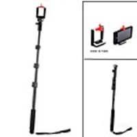 C-188 YUNTENG 4-Abschnitt Retractable Handheld Monopod für Universal Foto / Telefon / Spiegel