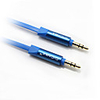 C-Kabel 3, 5-mm-AUX-M / M-Audio-Kabel Flach Blau-Type (1, 5 MB)