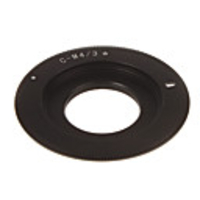 C-M4 / 3 Kamera-Objektiv-Adapterring (Schwarz)