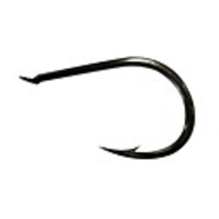 C-Stahl Angelhaken mit gebogener Spitze und mit der rechten Maustaste Bogenweiche (30-Stück-Packung)