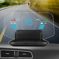 c1 hd farbe lcd display auto hud head up display obd2 gps kopf display Lightinthebox